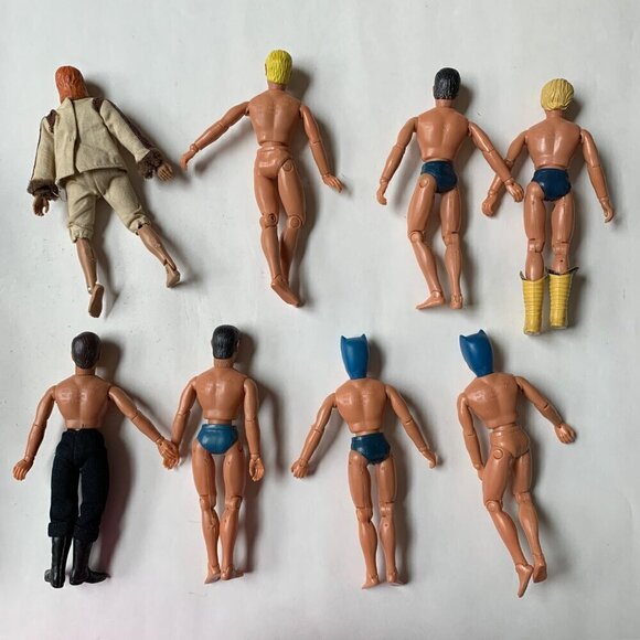 Mego 1970s Action Figures Lot of 8 Dr Zaius Dukes of Hazard Batman Star Trek - Picture 7 of 7
